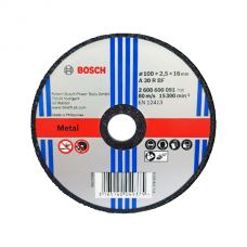 Bosch Mild Steel Cutting Disc 4 inch 2608600091